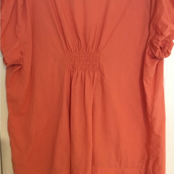 Calvin Kline Jeans Peach Short Sleeve Top- Size-XL - Picture 14 of 16